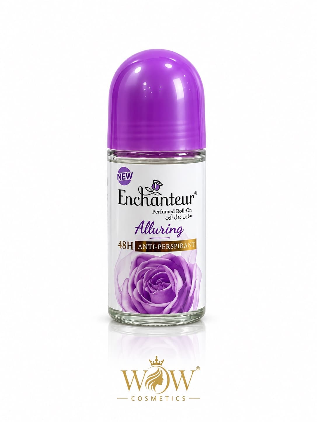 مزيل عرق رول أون معطّر للنساء – مضاد للتعرق حتى 48 ساعة. Enchanteur Alluring Perfumed Roll-On