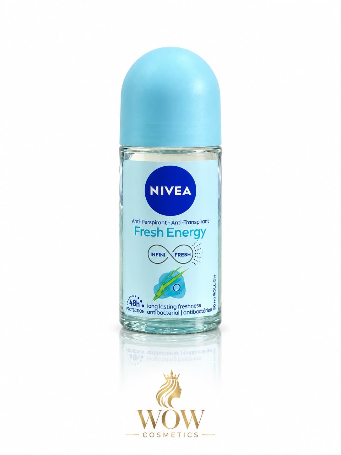 NIVEA نيفيا فريش إنرجي – مزيل عرق رول أون 50 مل