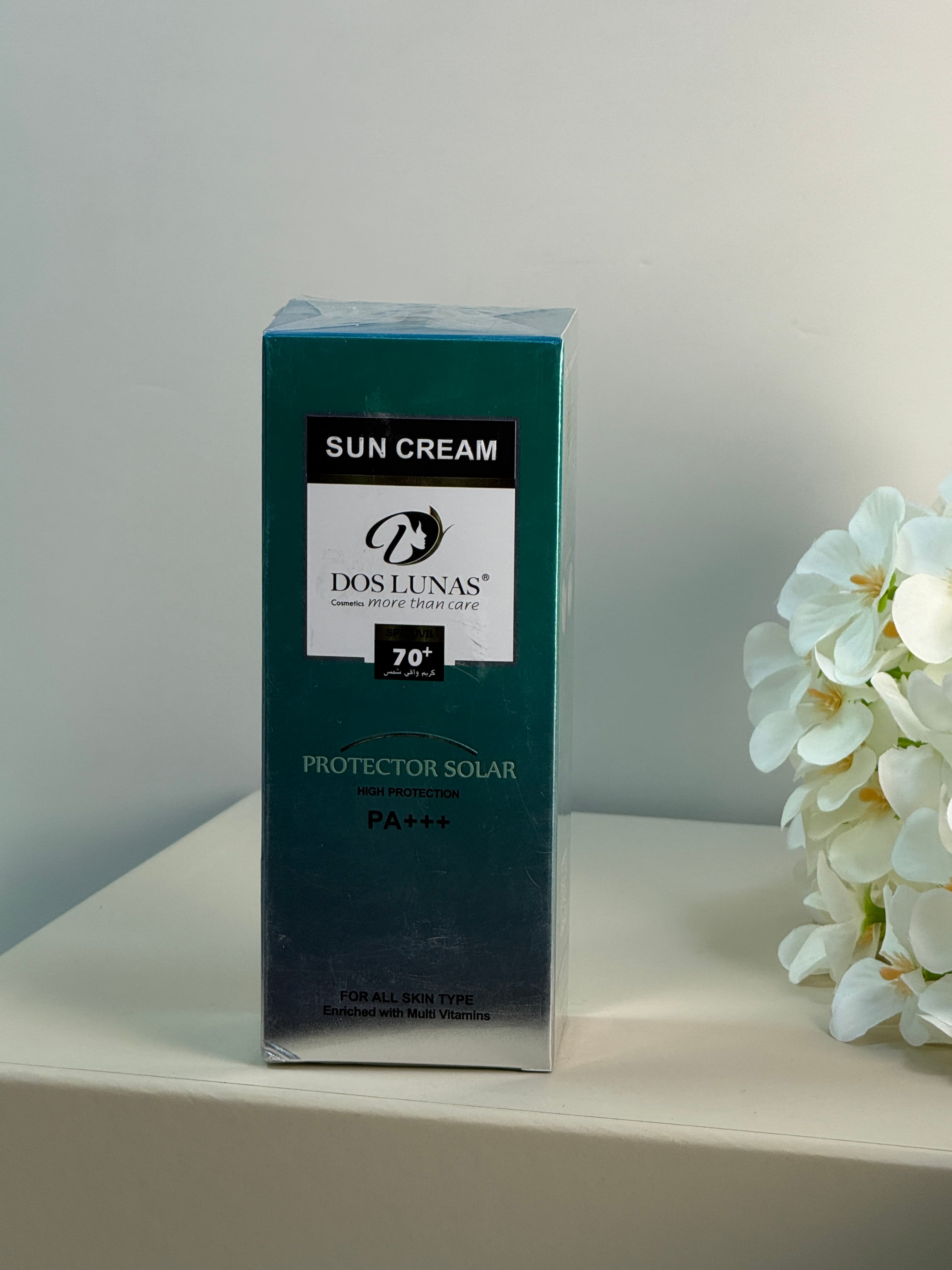 DOS LUNAS Sun Cream SPF 70+ واقي شمس