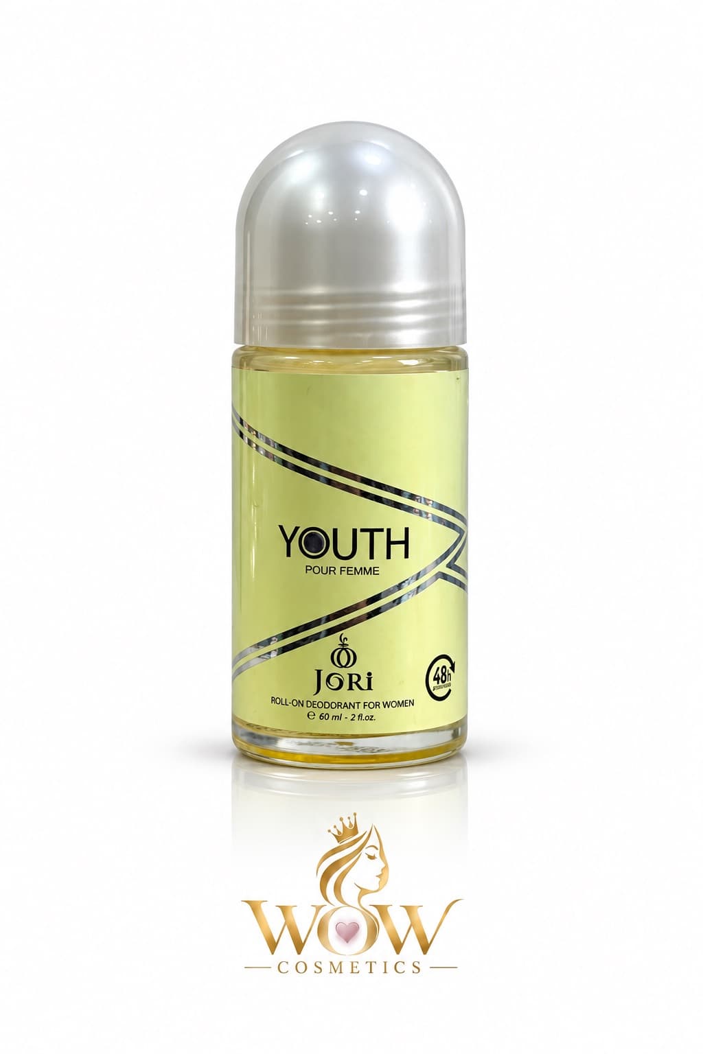 مزيل عرق رول أون JORI Youth Pour Femme للنساء – 60 مل.