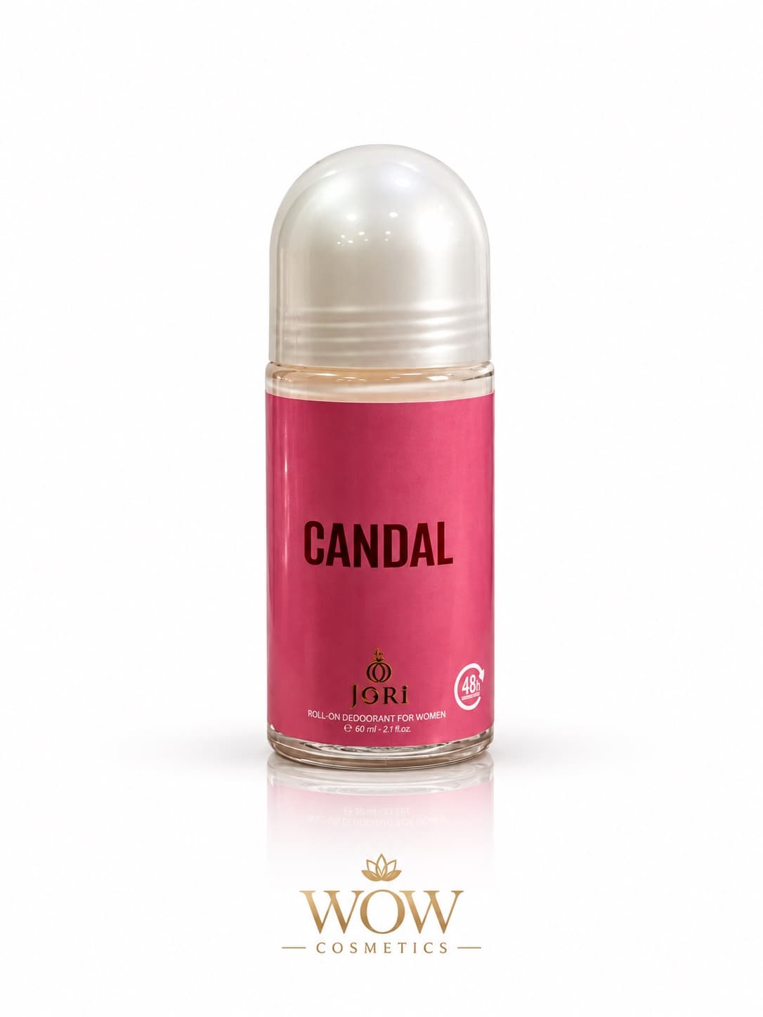 : JORI CANDAL Roll-On Deodorant for Women – 60ml مزيل عرق رول أون نسائي من JORI برائحة CANDAL، يمنح إحساسًا بالانتعاش ويحافظ على رائحة لطيفة طوال اليوم.