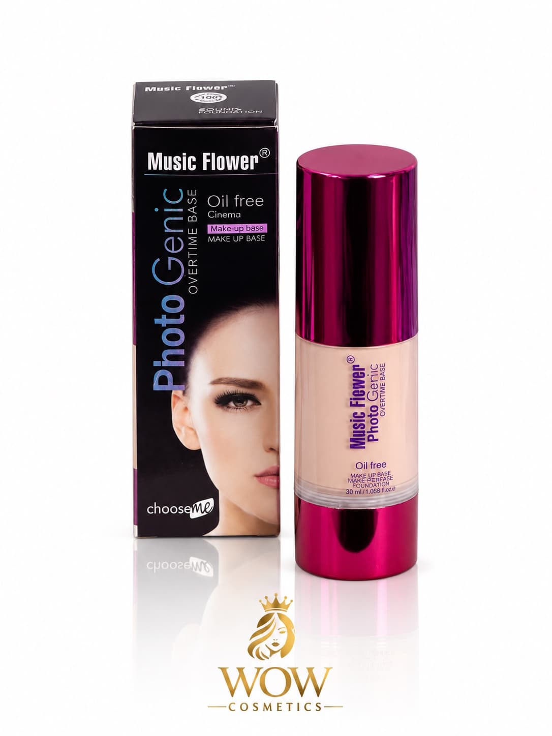 Music Flower Photo Genic Overtime Base – Oil Free