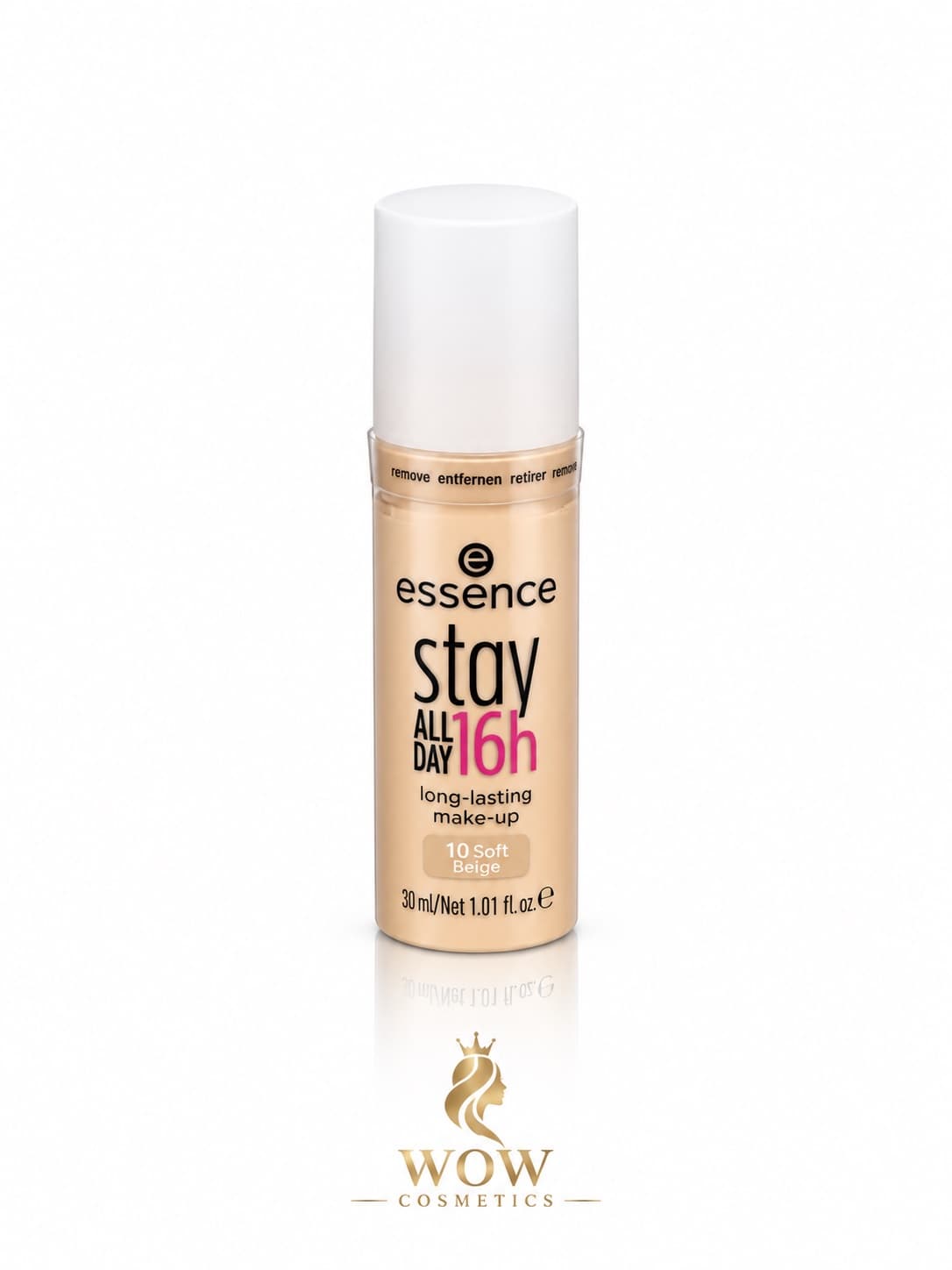 فاونديشن Essence Stay All Day 16h – درجة 10 Soft Beige
