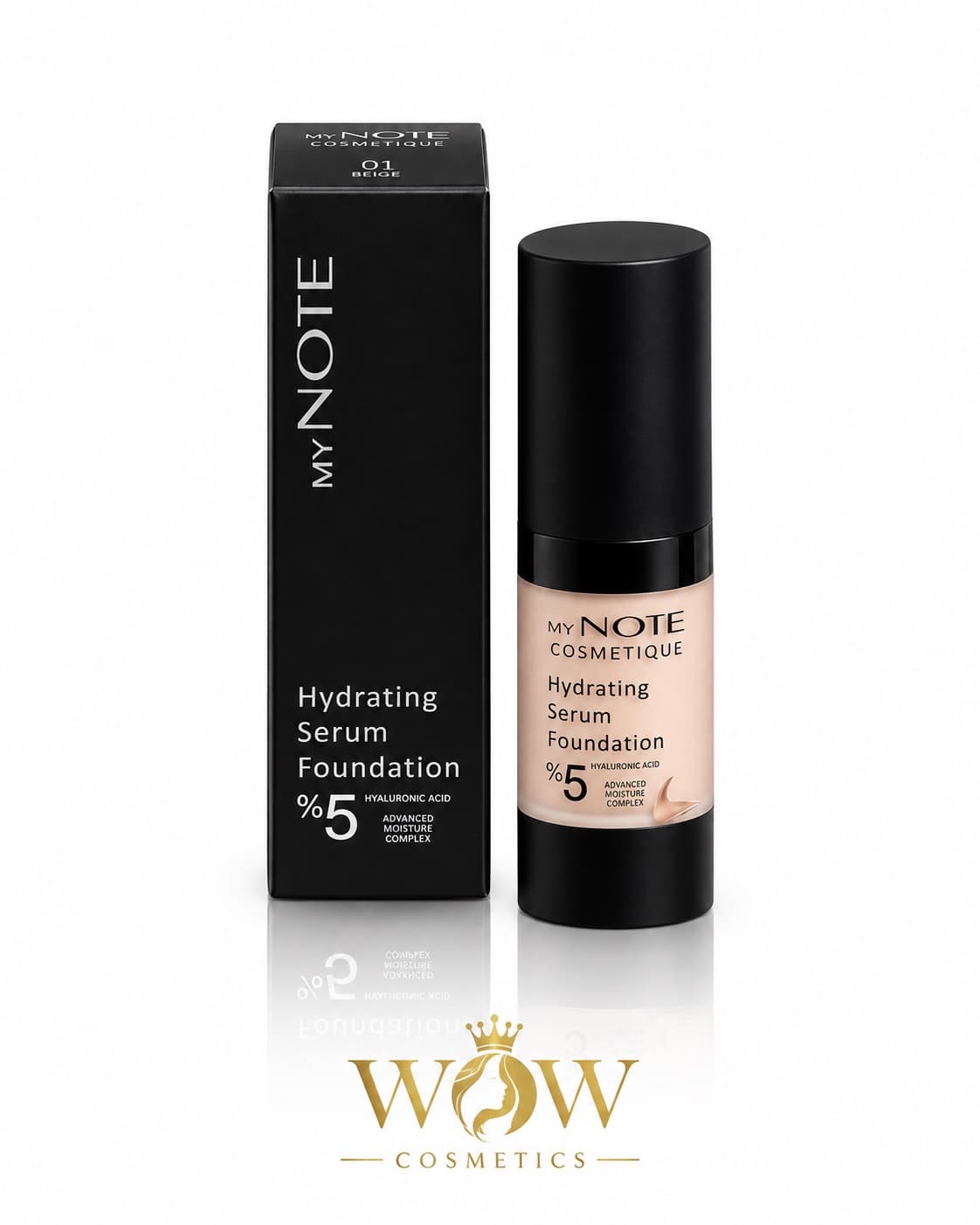 : فاونديشن سيروم مرطّب My Note Hydrating Serum Foundation –