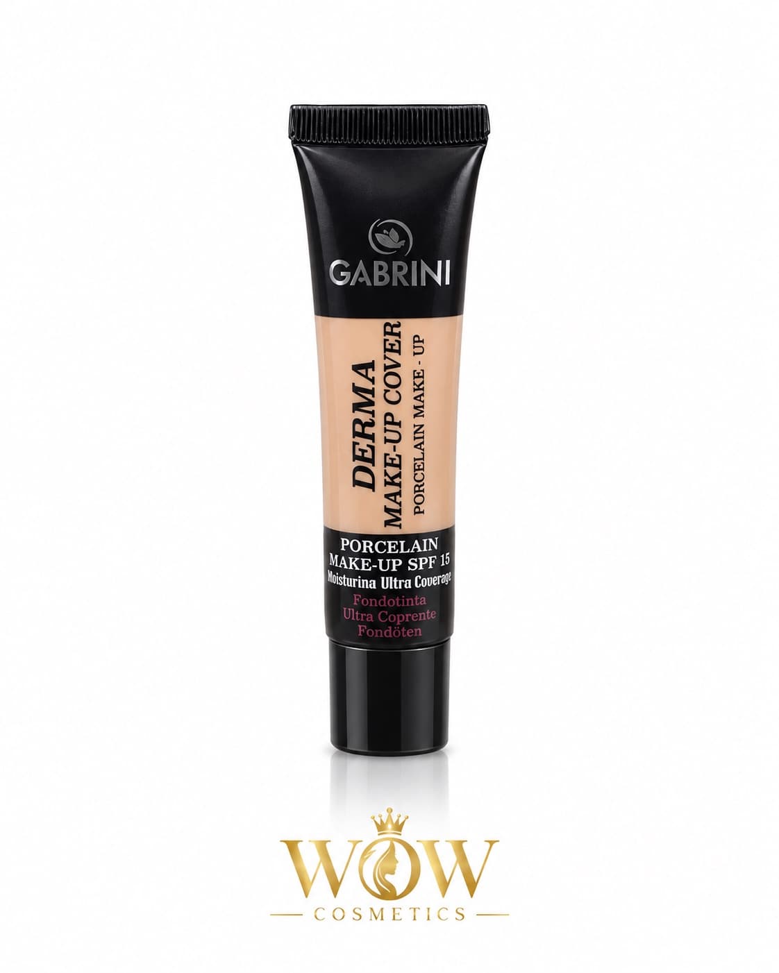 : فاونديشن Gabrini Derma Make-Up Cover – Porcelain Make-Up SPF 15