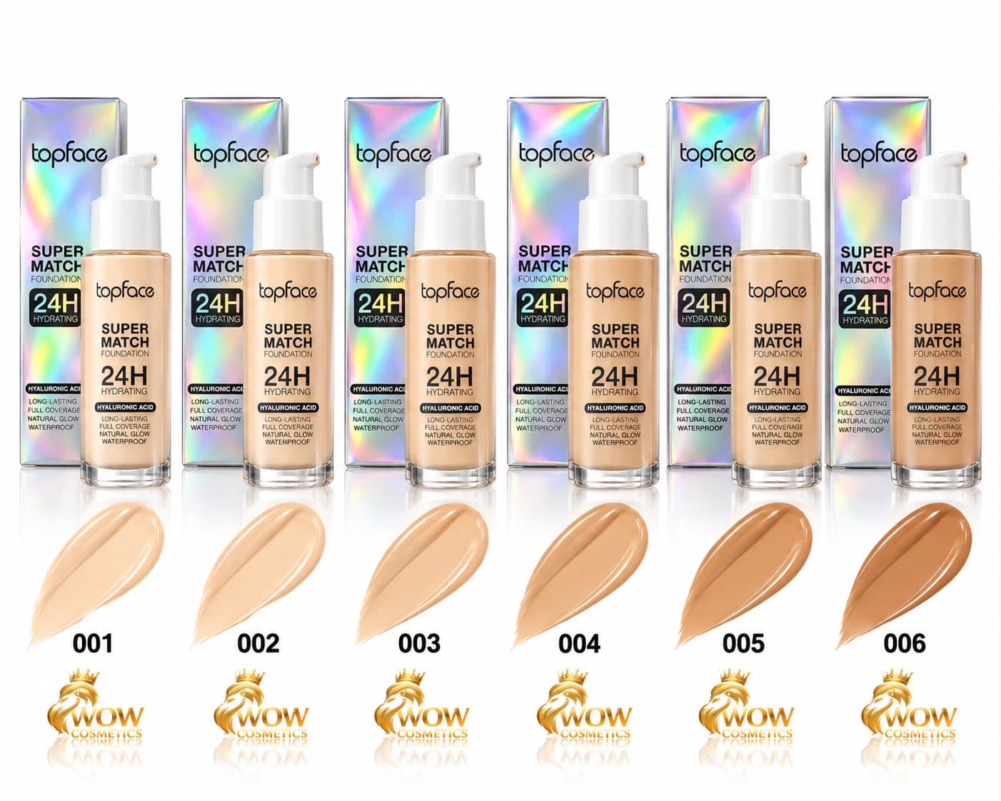 Topface Super Match Foundation 24H Hydrating فاونديشن