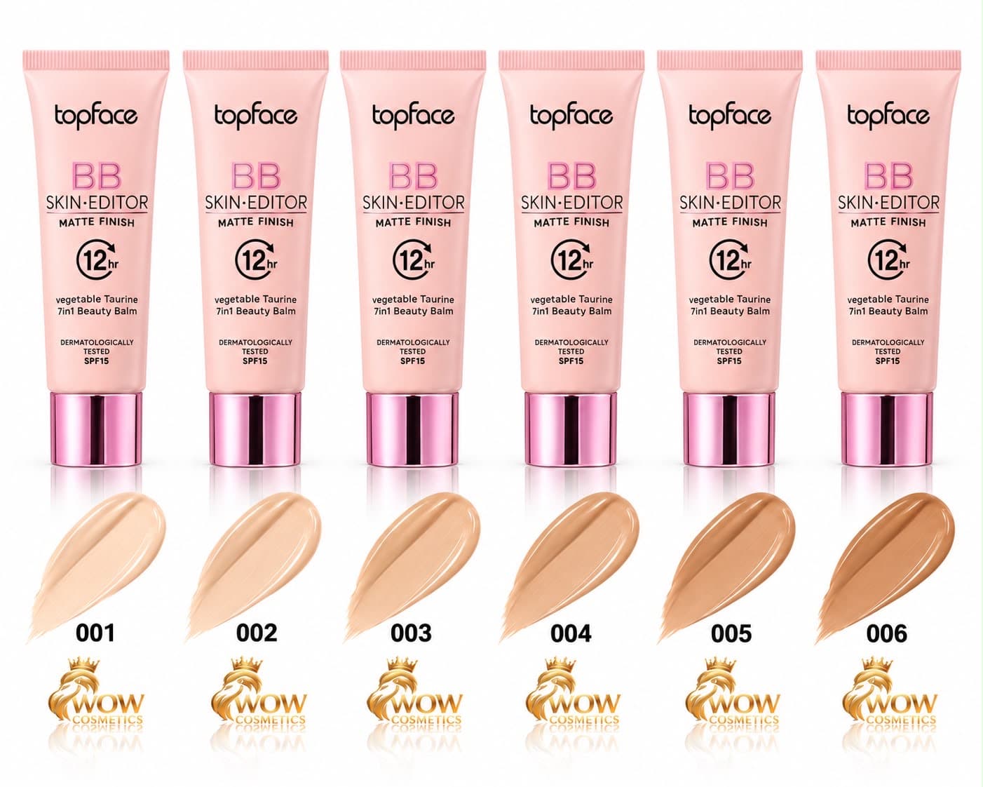 Topface BB Skin Editor Matte Finish SPF 15 – كريم BB بلمسة مطفية