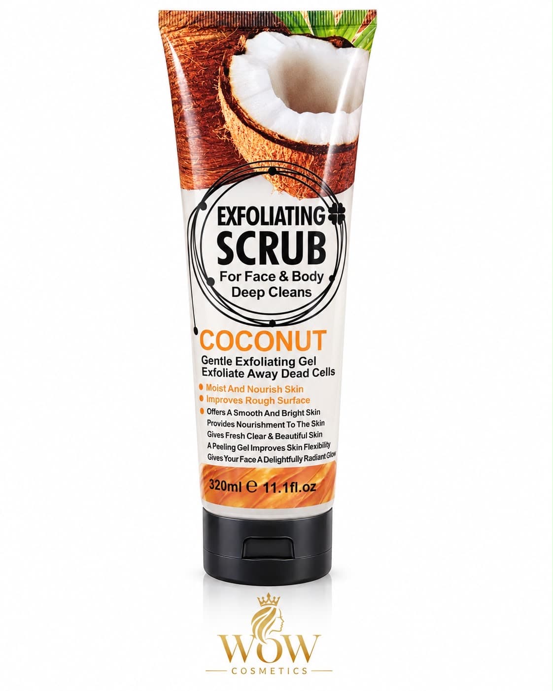 Exfoliating Scrub للوجه والجسم – حجم 320 مل