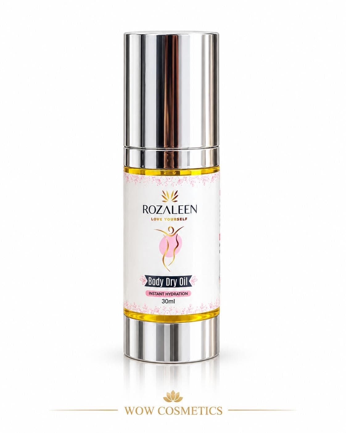 هذا زيت جسم جاف ROZALEEN – Body Dry Oil بحجم 30 مل