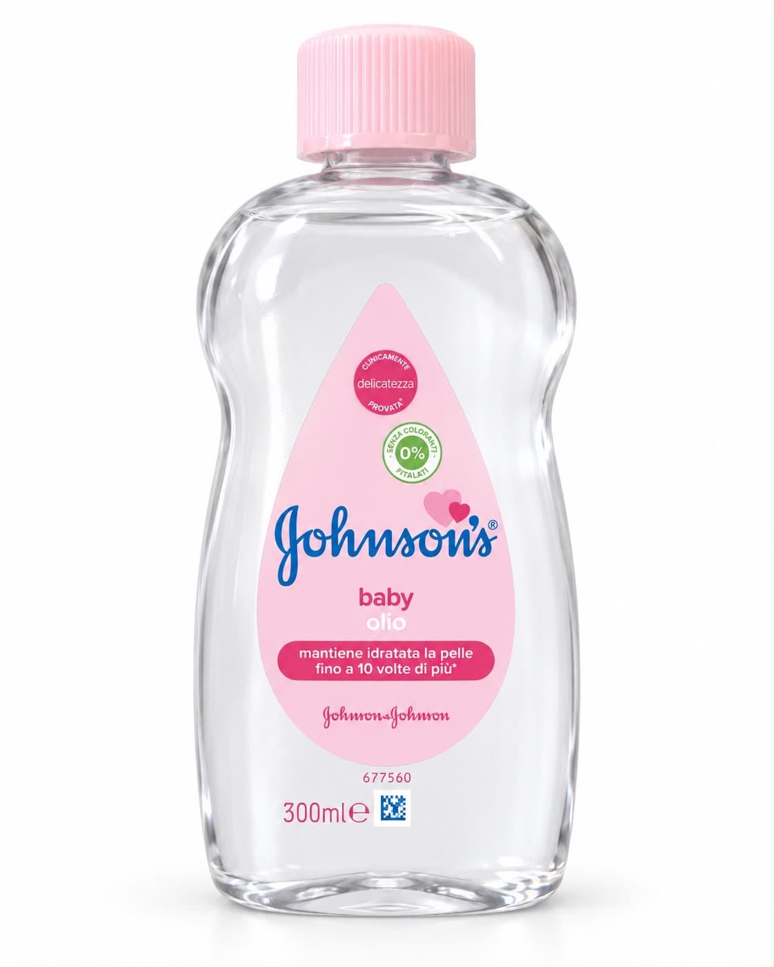 هذا زيت أطفال Johnson’s Baby Oil – 300 مل. حجم الوصط