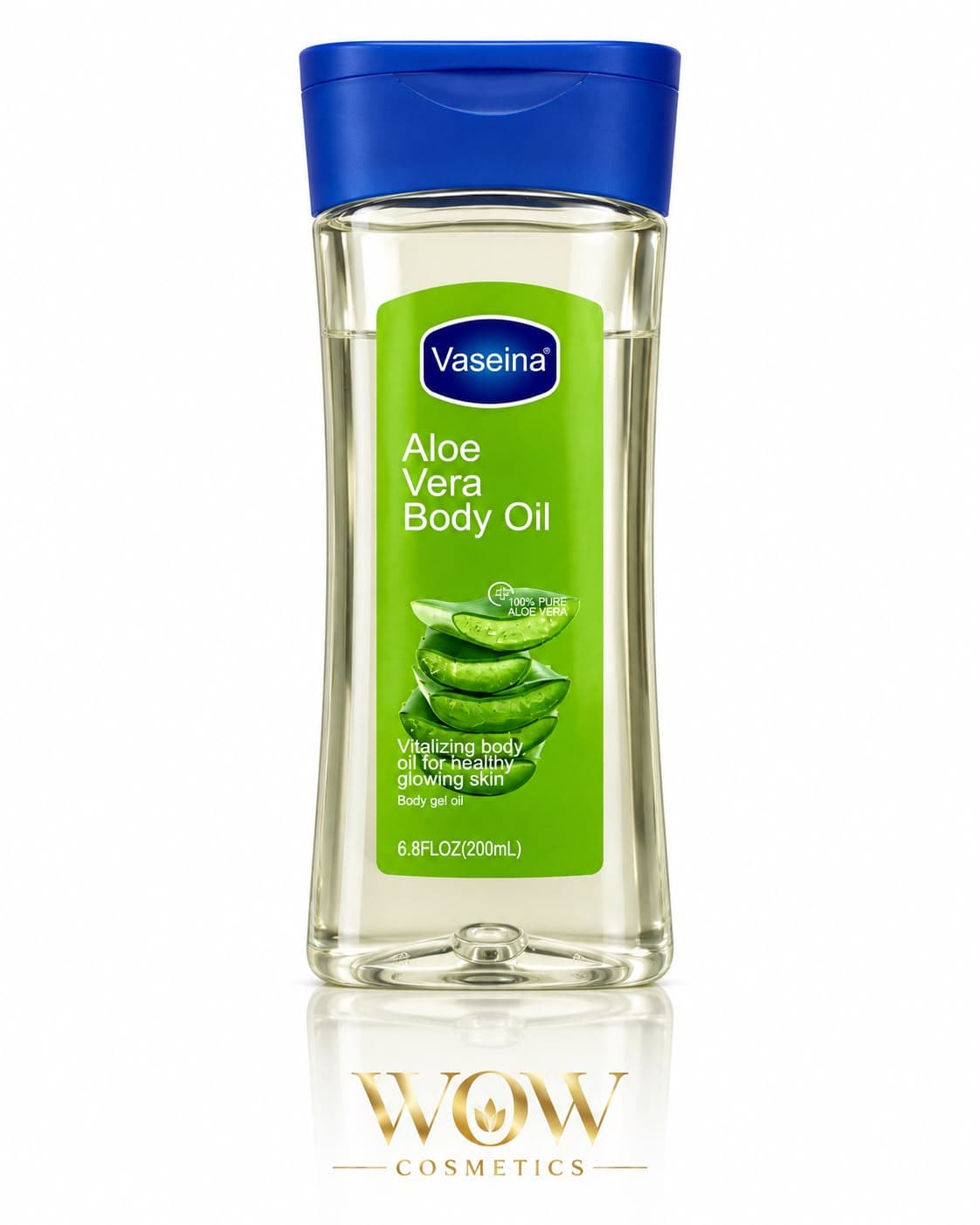 زيت جسم بالصبار Vaseina Aloe Vera Body Oil – 200 مل.