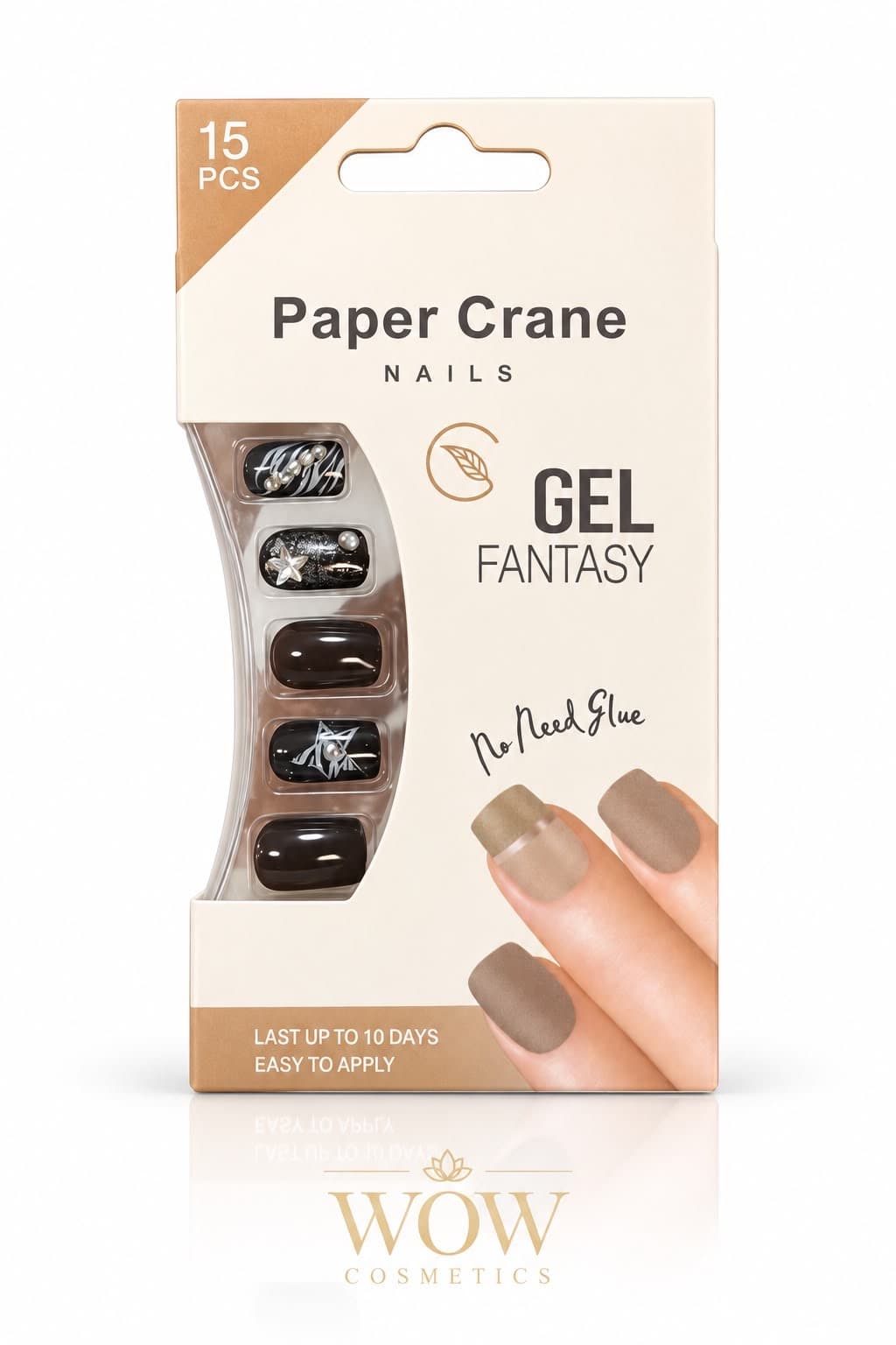 أظافر تركيب Paper Crane – Gel Fantasy