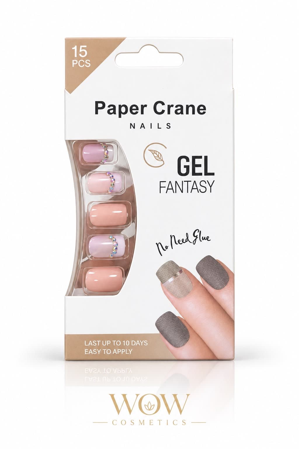 أظافر تركيب Paper Crane – Gel Fantasy