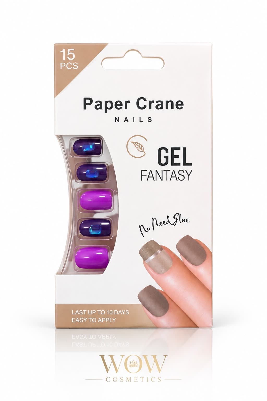 أظافر تركيب Paper Crane – Gel Fantasy