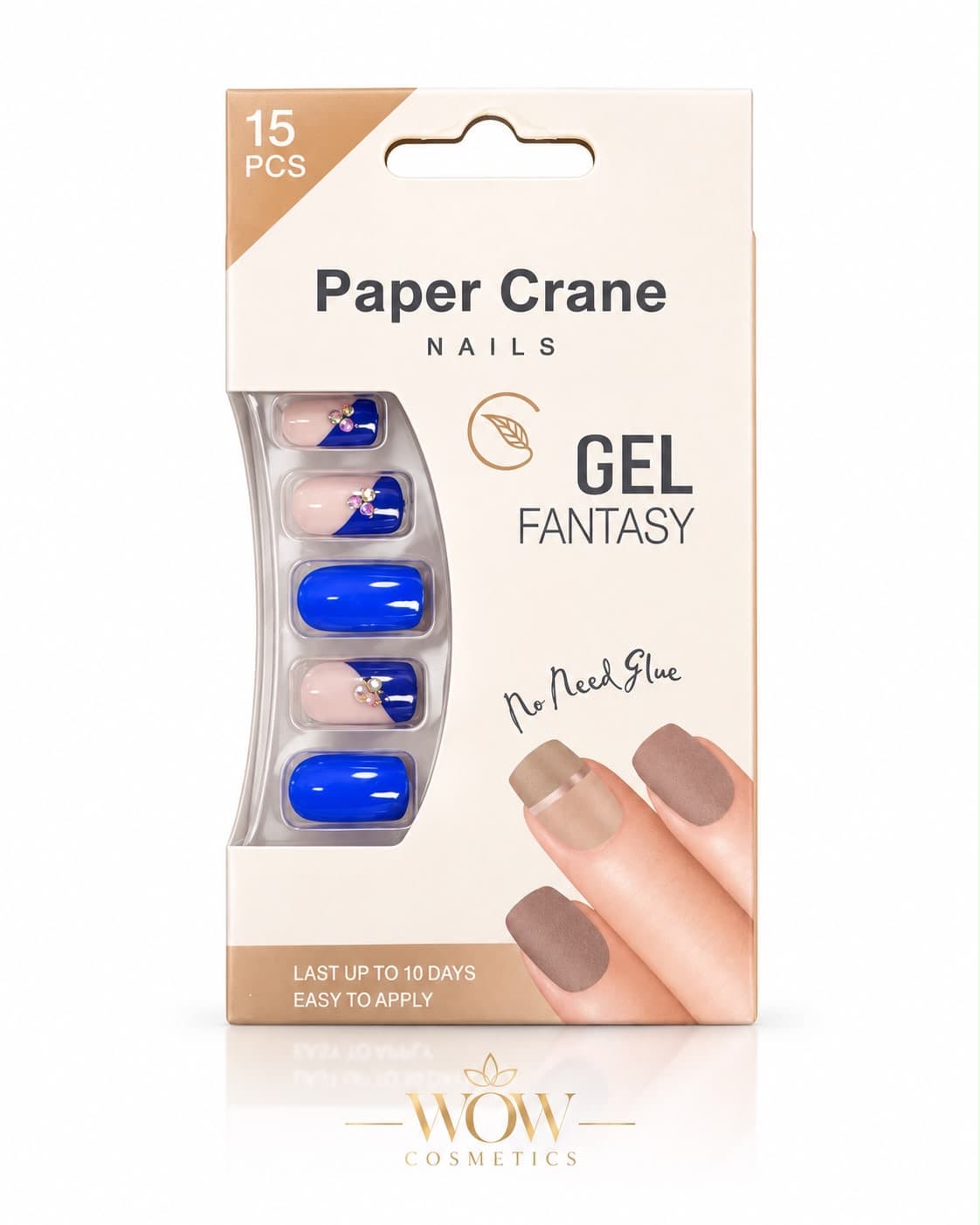 أظافر تركيب Paper Crane – Gel Fantasy