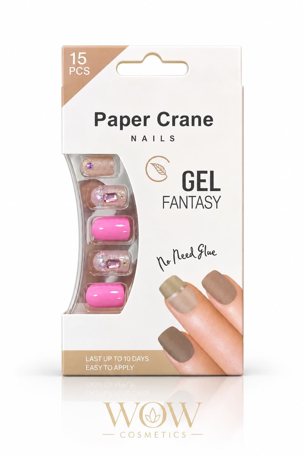 أظافر تركيب Paper Crane – Gel Fantasy