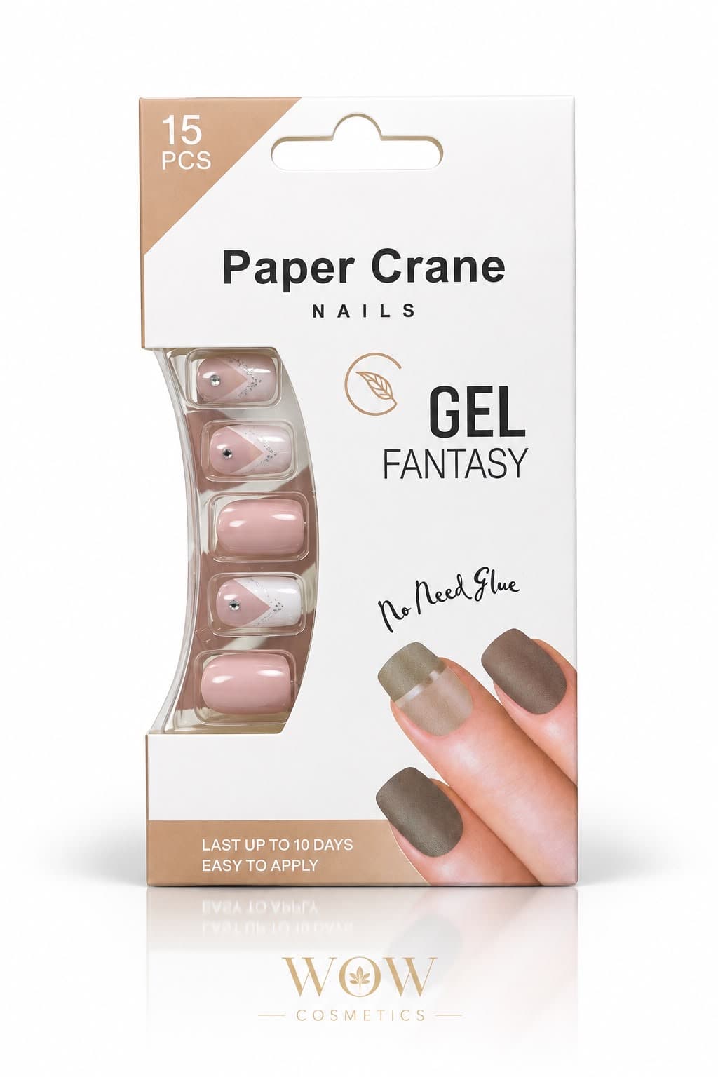 أظافر تركيب Paper Crane – Gel Fantasy