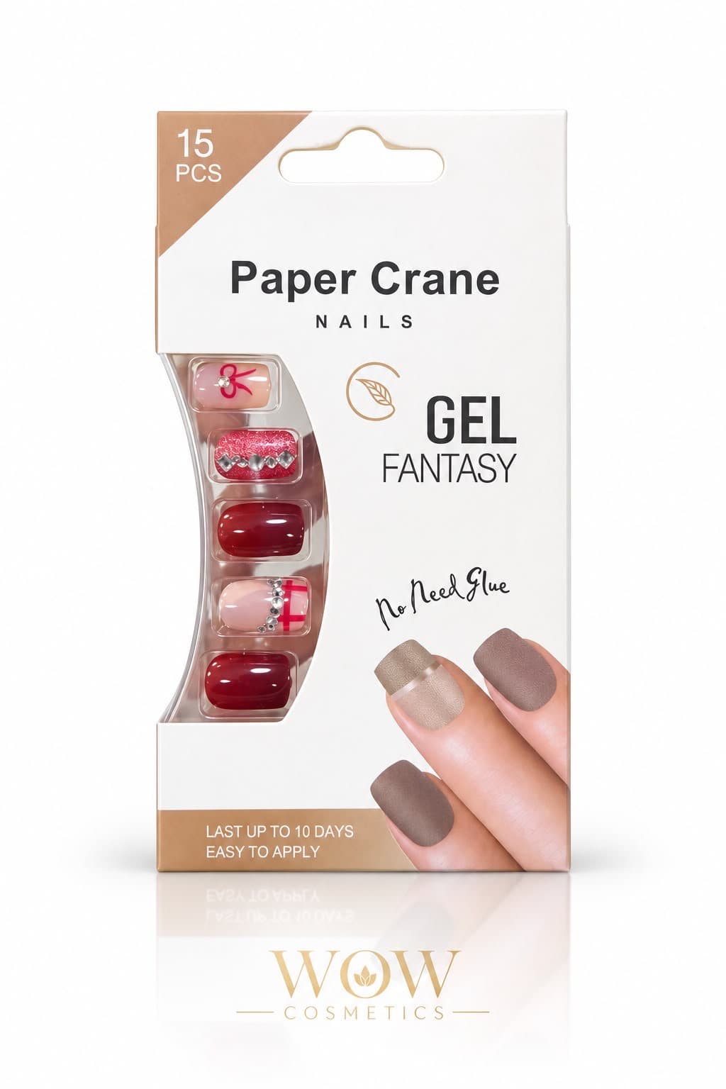 أظافر تركيب Paper Crane – Gel Fantasy